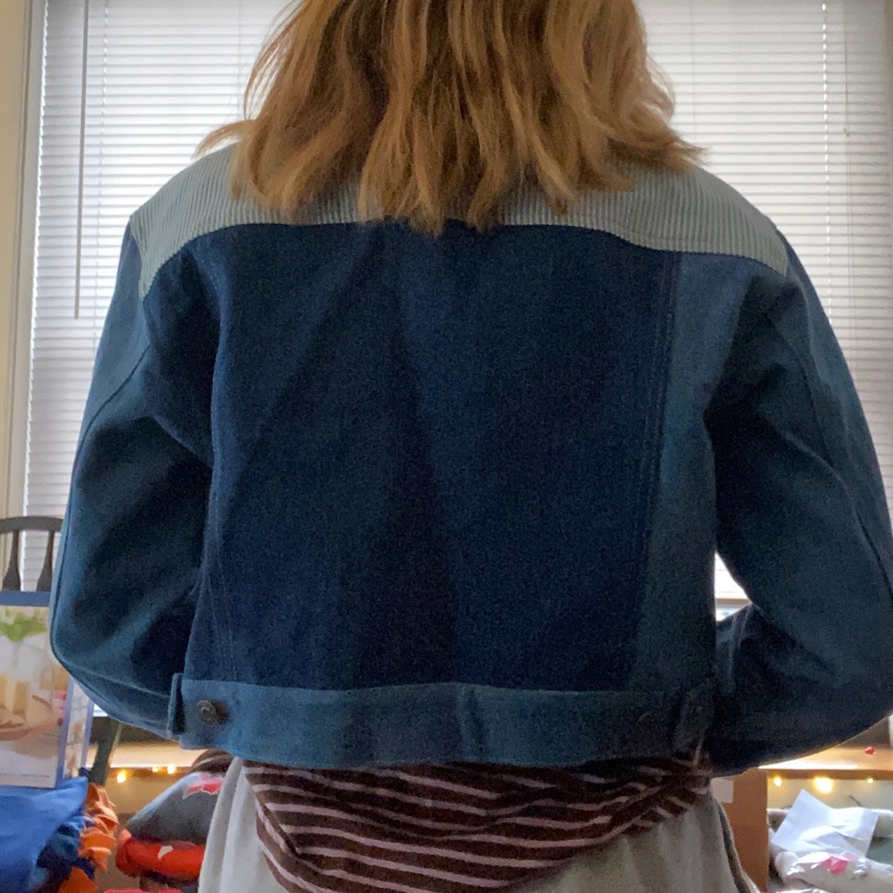 adorable patchwork denim jacket! - Picture 4 of 4